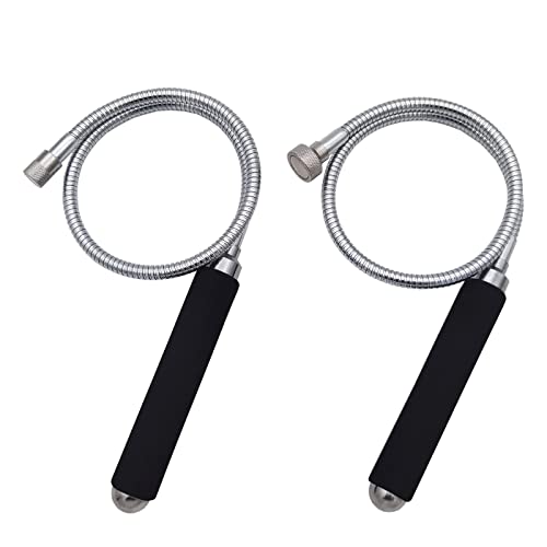 VASTOOLS Flexibler Magnetheber 2 Stück, 2kg & 5kg, 66cm Flexibel Stabmagnet Stark von VASTOOLS