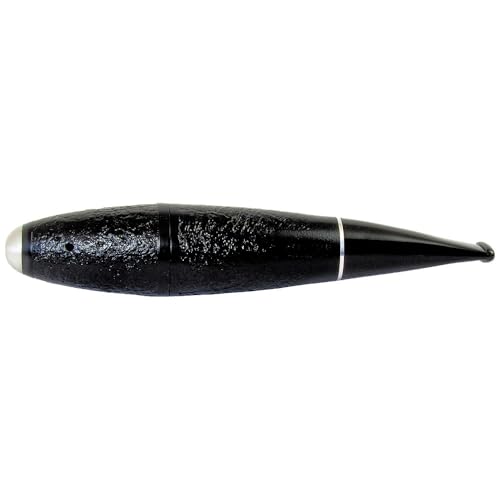 VAUEN Pfeife Zeppelin S, schwarz, sandgestrahlt, 9mm Filter von VAUEN