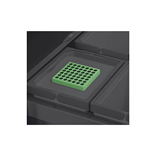 VAUTH-SAGEL Envi Space Bio Deckel mit Aktivkohlefilter für 6l, 10l und 12,5l Einbau Bio Mülleimer Küche (Mülltrennsystem), Kunststoff lavagrau von VAUTH-SAGEL