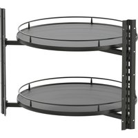 Vs cor Wheel Pro Drehteller für Eckschrank Organizer - Rondell Küchenschrank drehbar 4/4-Kreis, kb 900mm, lava von VAUTH-SAGEL