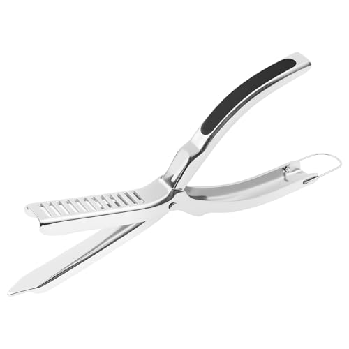 Edelstahl Rippenmembran Entferner,Küchen Grillgerät mit Bogenklemme,Rutschfester Griff,Leicht zu Reinigen,Robust Rostbeständig Rib Skinner Membran Entfernungswerkzeug für den Heimgebrauch(silbrig) von VAVPUP