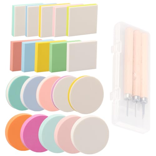 VAVPUP 23 Stück Gummischnitzblöcke Set,Schnitzblöcken Set für Drucke,Gummistempel Schnitzblöcke,Stempel Schnitzblöcke mit Schnitzmessern für Drucke,Scrapbooking,Bildhauerei,Stempeln VAVPUP 23 Stück Gummischnitzblöcke Set,Schnitzblöcken Set für Drucke,Gummistempel Schnitzblöcke,Stempel Schnitzblöcke mit Schnitzmessern für Drucke,Scrapbooking,Bildhauerei,Stempeln von VAVPUP