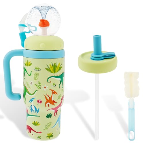 VAVPUP Edelstahl Walbrunnen Tumbler mit Griff,710ml,Auslaufsicherer Wal-Trinkbecher mit Henkeldeckel und Strohhalm, Süße Trinkflasche für Kinder, Jugendliche und Erwachsene,Spülmaschinenfest(grün) VAVPUP Edelstahl Walbrunnen Tumbler mit Griff,710ml,Auslaufsicherer Wal-Trinkbecher mit Henkeldeckel und Strohhalm, Süße Trinkflasche für Kinder, Jugendliche und Erwachsene,Spülmaschinenfest(grün) von VAVPUP