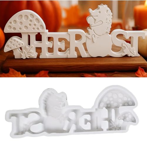 ikonformen Gießformen Herbst,Silikonform Herbst Kürbis Igel Gipsform zumGießformen Silikon für Gips Harz Kerzen, DIY Herbstdeko Basteln ikonformen Gießformen Herbst,Silikonform Herbst Kürbis Igel Gipsform zumGießformen Silikon für Gips Harz Kerzen, DIY Herbstdeko Basteln von VAWSVOCS