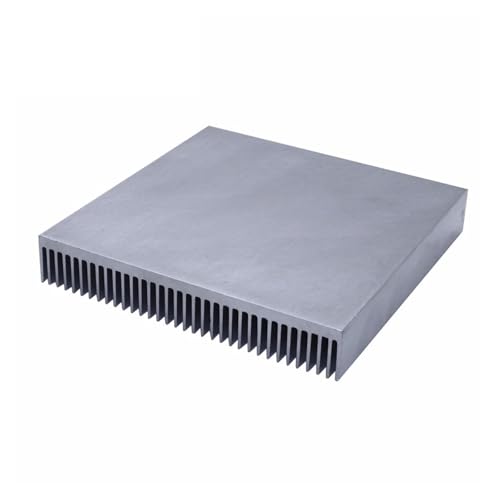 Aluminium Kühlkörper，Radiator，Wärmeableiter DIY-Kühlkörper, 90 x 90 x 15 mm, Kühler aus Aluminium, extrudierter Kühlkörper for die Kühlung elektronischer integrierter Schaltkreise von LEDs von VAYEODEYU