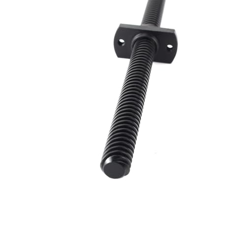 VAYEODEYU Flansch Gewindespindel Mutter, T8-Gewindespindel, 2 mm Steigung, 8 mm Steigung, mehrere Größen mit Flanschmutter(367mm) von VAYEODEYU