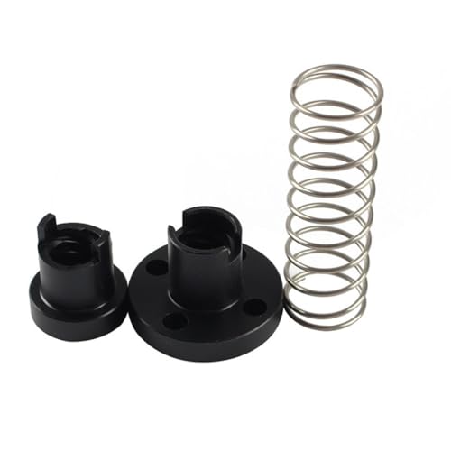 VAYEODEYU Flansch Gewindespindel Mutter, T8 Kunststoff Flanschmutter TR8x2 TR8x4 TR8x8 Trapezgewinde(Pitch 2mm Lead 8mm) von VAYEODEYU