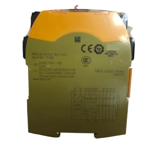 VAYEODEYU Halbleiterrelais, Festkörperrelais-Modul PNOZ S6 751106 24VDC DC zu DC einphasig VAYEODEYU Halbleiterrelais, Festkörperrelais-Modul PNOZ S6 751106 24VDC DC zu DC einphasig von VAYEODEYU