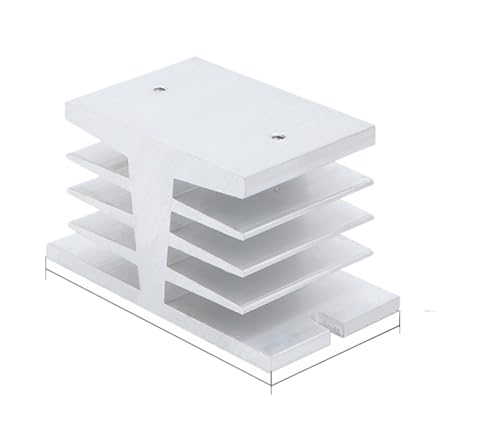 VAYEODEYU Halbleiterrelais, Halbleiterrelais SSR-120DA Einphasig DC-AC Kühlkörper 24-480VAC/3-32VDC 120A-150A(Heat Sink) von VAYEODEYU