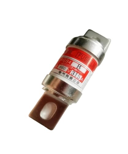 VAYEODEYU Keramik-Sicherungen, Keramik-Bolzensicherung RGS4 RGS4A RGS4B 660 V 690 V 32 A bis 400 A Blau Silber 1 Stück(Rgs4b-690v,32A) von VAYEODEYU