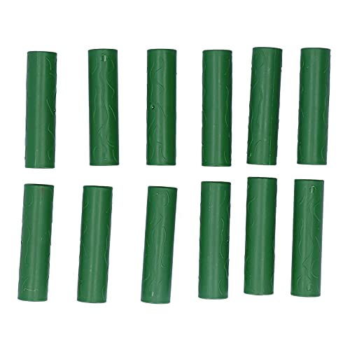 VAYEODEYU Schlauch-Rohr-Verbinder,. 12er-Pack Gartenpfahl-Anschlussrohr, Ranken-Kletterpflanzen-Unterstützung, Pfahlanschluss(Inner Diameter 16mm) von VAYEODEYU