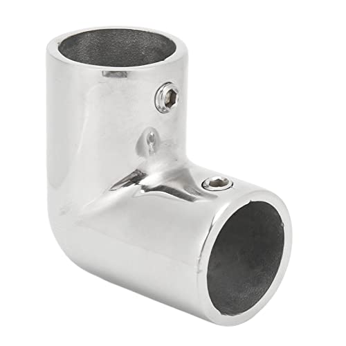 VAYEODEYU Schlauch-Rohr-Verbinder,. 2 Weg Boot Hand Schiene Edelstahl Robuste Konstruktion Ellenbogen Rohr Anschluss for Marine(Select Size) von VAYEODEYU
