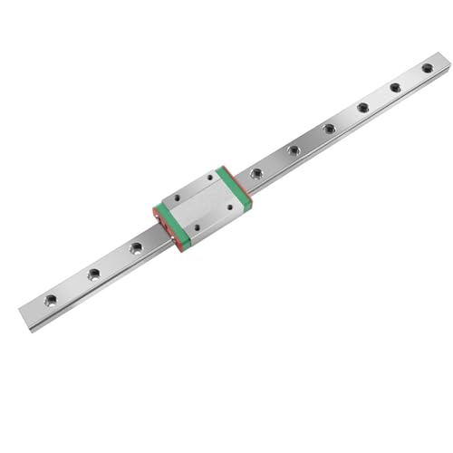 VAYEODEYU Stehlager, 1 stück MGN9 Linearführungsschiene 100-650mm MGN9H MGN9C Rutsche Wagen(Mgn9h,100mm) von VAYEODEYU