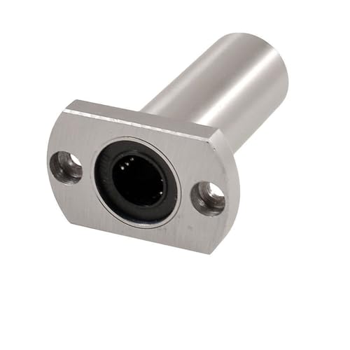 VAYEODEYU Stehlager, Linear Motion Flanschlager 6mm 8mm 10mm 12mm Quadratisch Rund Oval Wellenschienenhalter(LMH8UU) von VAYEODEYU