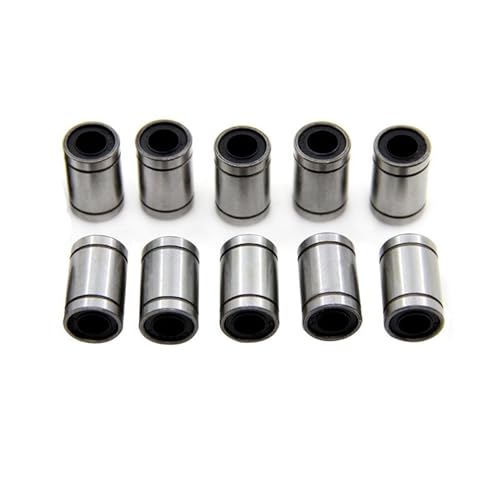 VAYEODEYU Stehlager, Linearlager 8-60 mm, mehrere Modelle, 10er-Pack(LM8UU) von VAYEODEYU