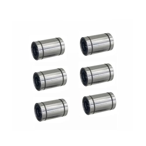 VAYEODEYU Stehlager, Packung mit 20 Lineargleitlagern der optischen Achse der LM-Serie, Linearbewegungsbuchse, 3–25 mm Innendurchmesser, mehrere Größen(LM5UU 5x10x15mm) von VAYEODEYU