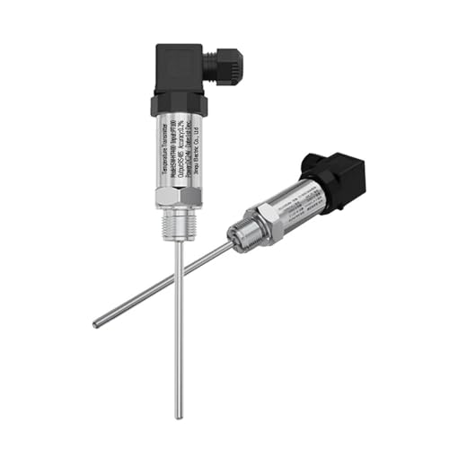 VAYEODEYU Temperatursensor, PT100 RTD Temperatursensor RS485 Ausgang 24VDC Temperaturtransmitter Wandler Multicolor Mehrere Größen(Transparent4x2.5mm1 Meter,100mm) von VAYEODEYU