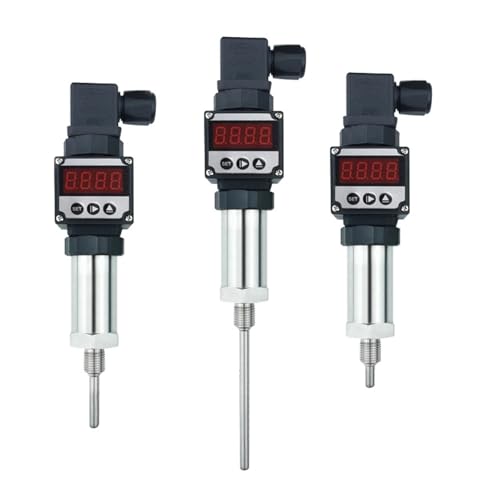 VAYEODEYU Temperatursensor, PT100 RTD Temperaturtransmitter Wandler 4-20mA Ausgang DC12V-36V JQ-TI300 SW-HTE400 Kabel 50-200mm(M20-1.5 0-400c,100mm) von VAYEODEYU