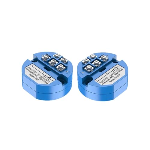 VAYEODEYU Temperaturtransmitter, SW-YT12 PT100 Temperaturtransmitter -200-650 °C 4-20 mA Ausgang 12 V/24 V DC(0-250c 24vdc) von VAYEODEYU