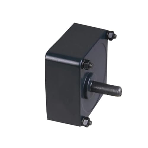 VAYEODEYU Untersetzungsgetriebe, 70 x 70 mm Flanschgetriebe, 10 mm Welle, 4 mm Passfedernut, 3:1-150:1 Übersetzungsverhältnis, Drehzahlregulierungsmotor, Getriebe, mehrere Drehmomente(50K) von VAYEODEYU