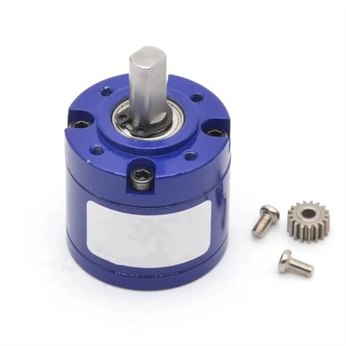 VAYEODEYU Untersetzungsgetriebe, Variabler Treiber 36 mm Planetengetriebe 8 mm Flachwelle Hohes Drehmoment 3,17 mm Ritzel Metall-Drehzahlminderer-Controller Mehrere Übersetzungsverhältnisse(5.18:1) von VAYEODEYU