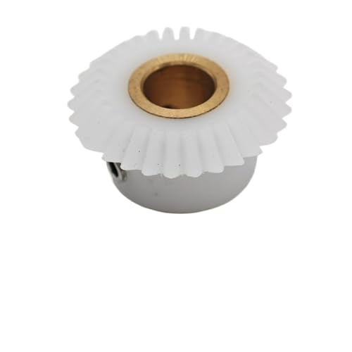 VAYEODEYU Zahnräder, Kegelrad 1 Modul 20 Zähne mit Kupferhülse 90 Grad 4mm Innenloch M4 Schraube POM VAYEODEYU Zahnräder, Kegelrad 1 Modul 20 Zähne mit Kupferhülse 90 Grad 4mm Innenloch M4 Schraube POM von VAYEODEYU