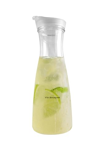 VB VIN BOUQUET FIA 1465 1000 ml konischer Acrylkrug mit Deckel, leicht und widerstandsfähig, ideal für Wasser, Säfte und kalte Getränke. VB VIN BOUQUET FIA 1465 1000 ml konischer Acrylkrug mit Deckel, leicht und widerstandsfähig, ideal für Wasser, Säfte und kalte Getränke. von VB VIN BOUQUET