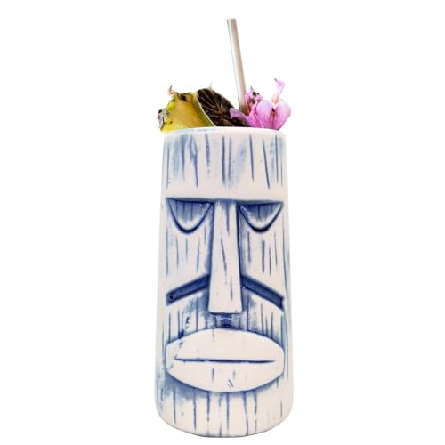 VB VIN BOUQUET FIK 1405 Tiki-Glas C 550ml - Exotisches Cocktailglas - Ideal für Partys und Themenversammlungen von VB VIN BOUQUET
