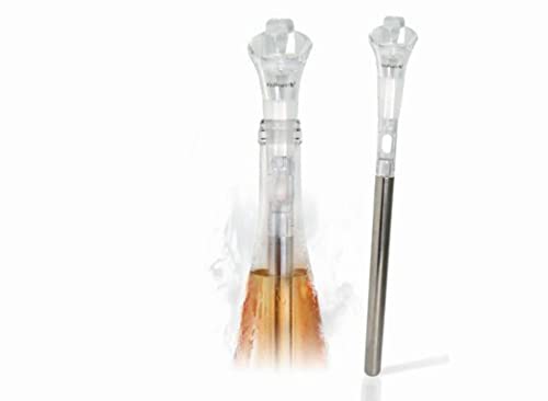 Vin Bouquet FIE 012 - Kühlender Chillstick, Ausgießer und Verschluss, Version aus Metall von VB VIN BOUQUET