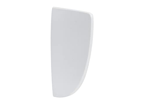 VBChome Keramik-Urinalteiler Weiß Urinal-Trennwand Modernes Design Privatsphäre in der Toilette mehr Komfort auf der Toilette von VBChome