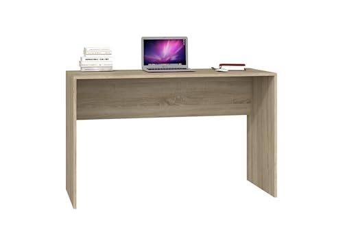 VBChome Schreibtisch 120 x 50 x 76 cm Eiche Sonoma Schreibtisch Computer-Schreibtisch Bürotisch Computertisch Arbeitstisch PC-Tisch Laptoptisch Eiche Sonoma von VBChome