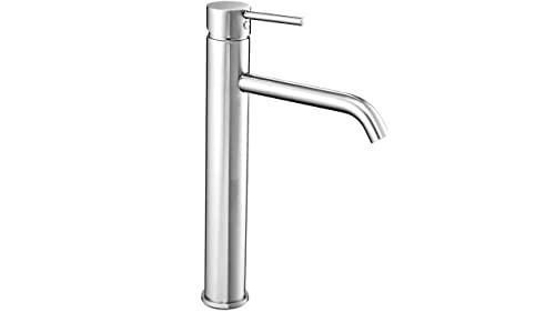 VBChome Waschbecken Hoch Armatur Chrom Bad Wasserhahn Waschtisch Badarmatur Waschbeckenamatur Waschtischmischer Waschtischarmatur Modern Elegant Hohe Qualität von VBChome