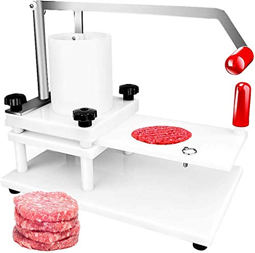 VBENLEM Burgerpresse Edelstahl Burger pattie presse Hanburgerpresse Gewerbliche 545 x 300 x 413 mm für Schnellrestaurant usw. von VBENLEM