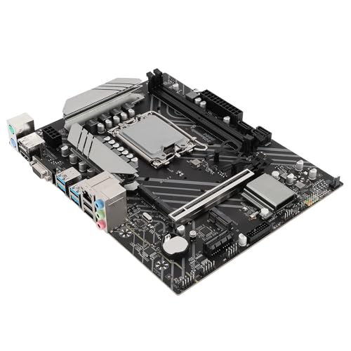 VBESTLIFE B760M4 Gaming-Motherboard, LGA 1700 Zweikanal-DDR4-ATX-Motherboard für CPU der 12. Bis 13. Generation, Unterstützt XMP, M.2, HDMI, VGA, PCIe 4.0 für DIY-Computer von VBESTLIFE
