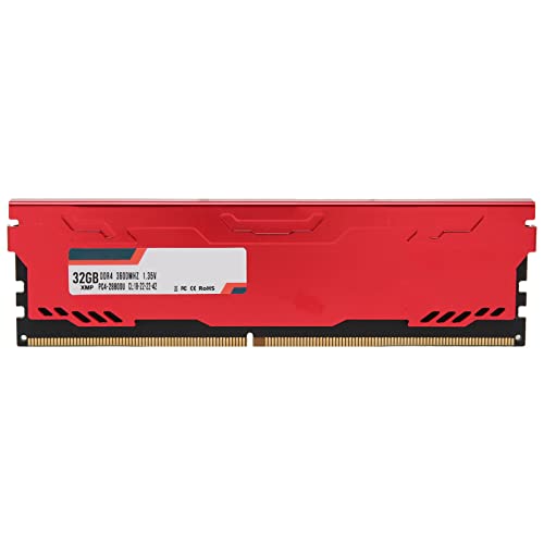 VBESTLIFE DDR4 XMP 3600 MHz Desktop-Speichermodul, Gehäuse aus Aluminiumlegierung, mit überragender Leistung und Exquisitem Aussehen für Desktop-PCs (32 GB) von VBESTLIFE
