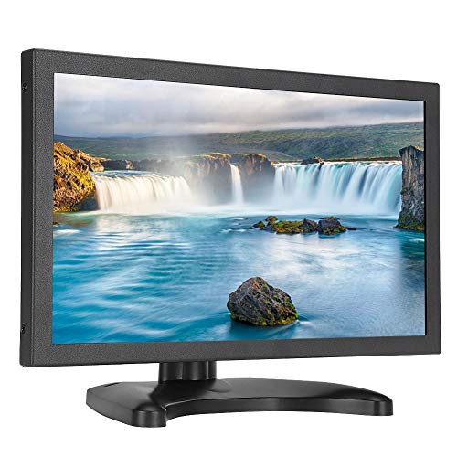 VBESTLIFE 11,6-Zoll-Full-HD-, 16: 9-TFT-Breitbild-1000: 1-Kontrast-Embedded-Ganzmetall-Industriemonitor, HDMI-VGA-USB(EU) von VBESTLIFE