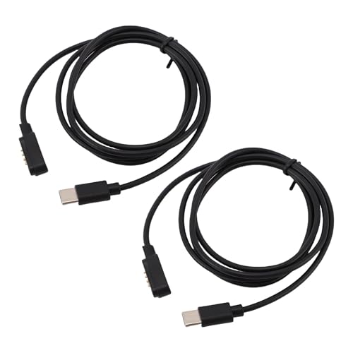 VBESTLIFE 2pcs Voice Recorder, Ladekabel für Plößen Hinweis AI Recorder, 1M Magnetisches Ladungskabel, Support Fast Lading & Datensynchronisierung Unterstützen von VBESTLIFE