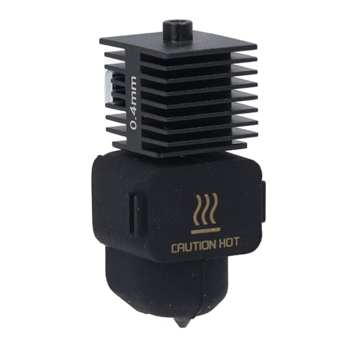 3D-Drucker-Hotend für A1/A1 Mini, Abnehmbarer Düsensatz aus Gehärtetem Stahl, Extruder-Ersatz, 3D-Drucker-Zubehör (0,4 mm) von VBESTLIFE