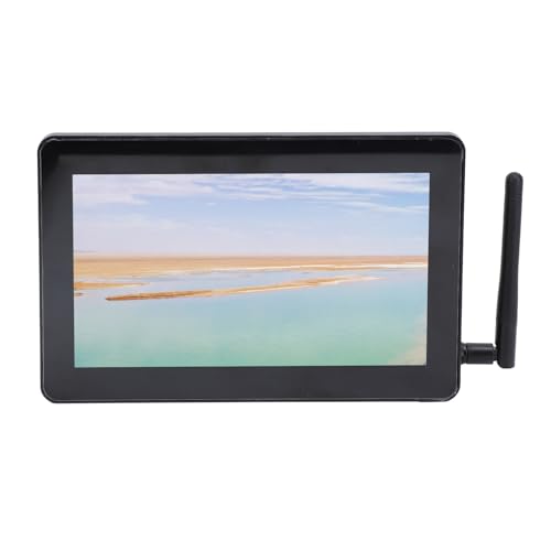 VBESTLIFE 7-Zoll-Industrie-Embedded-Panel-PC, Kapazitiver 10-Punkt-Industrie-Touchscreen-Panel-Computer, VGA, HDMI, RS232, RS485, Netzwerkunterstützung, 1024 X 600, 16:9 (EU-Stecker von VBESTLIFE