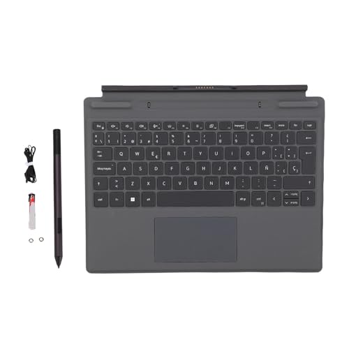 VBESTLIFE Abnehmbare Laptop-Tastatur für Latitude 7320 7310, Abnehmbare Reisetastatur, Ersatz-Reisetastatur mit Touchpad von VBESTLIFE