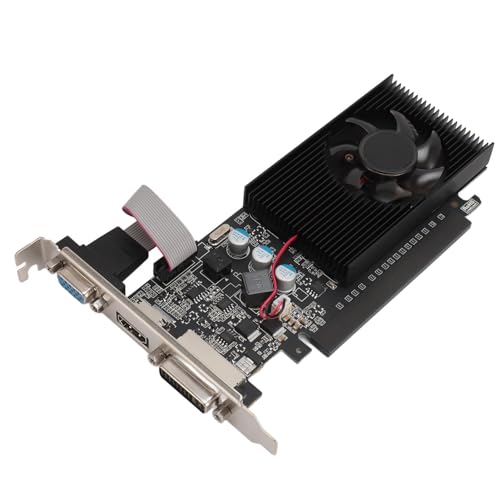 VBESTLIFE GT705 1 GB Graphics Card, DDR3 64 -Bit GPU, PCIE 2.0 16x Gaming -Grafikkarte Support DirectX 12, Desktop -Computergrafikkarte mit Kühllüfter VBESTLIFE GT705 1 GB Graphics Card, DDR3 64 -Bit GPU, PCIE 2.0 16x Gaming -Grafikkarte Support DirectX 12, Desktop -Computergrafikkarte mit Kühllüfter von VBESTLIFE