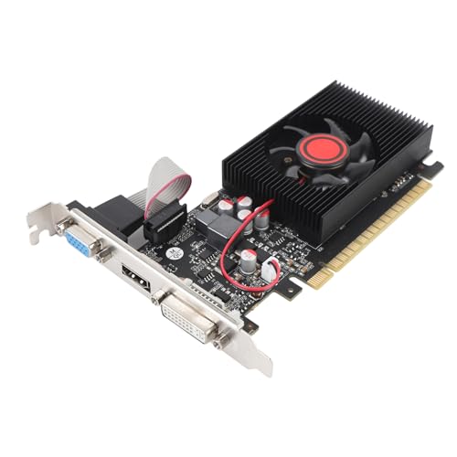 VBESTLIFE GT730 4GB Graphics Card, DDR3 128 BIT GPU, PCIE 2.0 16x Gaming -Grafikkarte, Desktop Computer Low -Profile -Grafikkarte mit HDMI, DVI, VGA -Ports VBESTLIFE GT730 4GB Graphics Card, DDR3 128 BIT GPU, PCIE 2.0 16x Gaming -Grafikkarte, Desktop Computer Low -Profile -Grafikkarte mit HDMI, DVI, VGA -Ports von VBESTLIFE