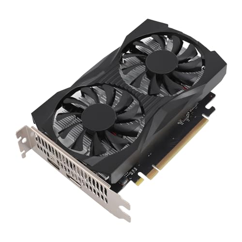 VBESTLIFE GTX1650 4GB Graphics Card, GDDR6 128 -Bit GPU, PCIE 2.0 16x Desktop Computer Gaming -Grafikkarte mit HDMI, DP -Ports, Support DirectX 11 von VBESTLIFE
