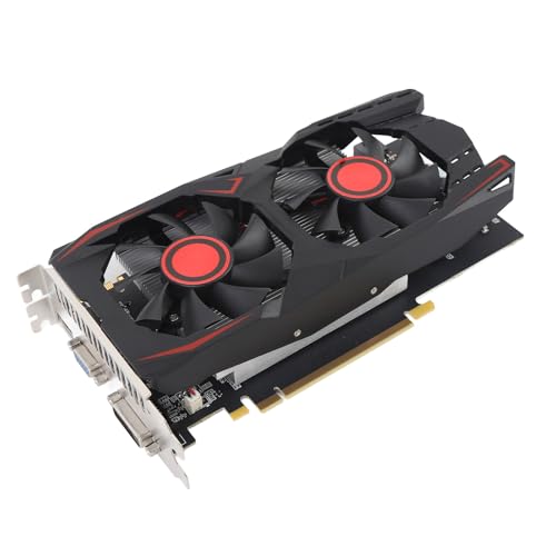 VBESTLIFE GTX550TI 6GB Graphics Card, GDDR5 192 -Bit GPU, PCIE 2.0 16x Desktop Computer Gaming -Grafikkarte mit HDMI, DVI, VGA -Ports, Support DirectX 11 von VBESTLIFE