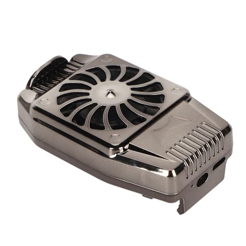 VBESTLIFE Handy-Kühler, Superleiser Handy-Kühler mit -Luftauslass-Technologie, Einziehbarer Clip, Tragbarer Lüfter Zum Ansehen von Gaming-Videos (Anlauffarbe) von VBESTLIFE