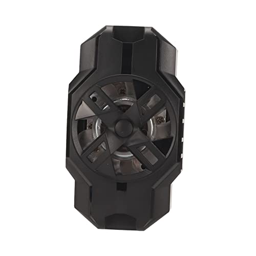 VBESTLIFE Handy-Kühler, Wiederaufladbarer Halbleiter-Lüfter Vom Typ C, Handy-Kühler Zum Spielen von Spielen und Ansehen von Videos mit LED-Licht, für 2,7–3,5 Zoll Breite Handys (Charmantes von VBESTLIFE