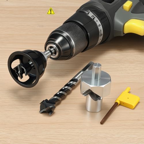 VBESTLIFE Hundelochkammer Reamer -Werkzeug Aluminiumlegierung, Bohrer -Loch -Puncher -Locator für 19 Mm 3/4 Zoll, Holzbearbeitung Poliertes Finish -Werkzeug VBESTLIFE Hundelochkammer Reamer -Werkzeug Aluminiumlegierung, Bohrer -Loch -Puncher -Locator für 19 Mm 3/4 Zoll, Holzbearbeitung Poliertes Finish -Werkzeug von VBESTLIFE