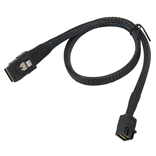 VBESTLIFE Internes -SAS-HD-SFF-8643-auf-SAS-SFF-8087-Kabel für Computerserver, 12 Gbit/s, Flexibel (1 m / 3,3 Fuß) von VBESTLIFE