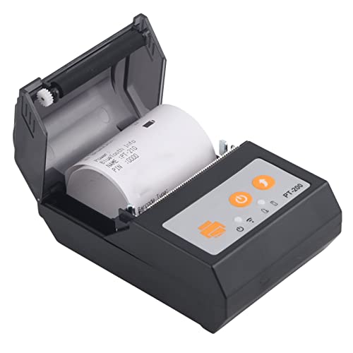 VBESTLIFE Kabelloser Drucker, Einfach zu Bedienender -Drucker EU 110–240 V, 90 Mm/s, Kleine Größe, Schnelles Aufladen für den Täglichen Gebrauch von VBESTLIFE