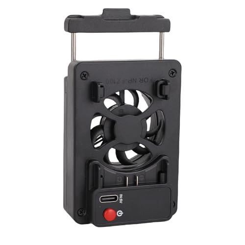VBESTLIFE Kamera-Lüfter für A7S3 FX30 A7M4 ZVE1 A6700 A7C2 ZV E10 ZV1 R5 R6 R7 R8 RP R10 R50 90D XT4 X H2S, Leise Externe Kühlsysteme VBESTLIFE Kamera-Lüfter für A7S3 FX30 A7M4 ZVE1 A6700 A7C2 ZV E10 ZV1 R5 R6 R7 R8 RP R10 R50 90D XT4 X H2S, Leise Externe Kühlsysteme von VBESTLIFE